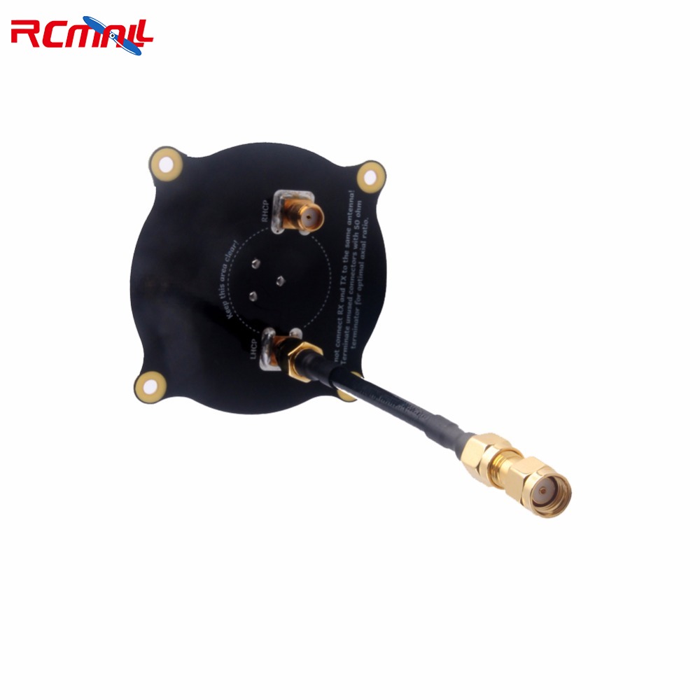 Drone Racing Antenna - Патч-антенна с тройной подачей 5,8 ГГц,